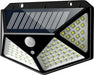 CL-100 Στεγανό Ηλιακό Φωτιστικό Επιτοίχιας Τοποθέτησης IP65 με Ανιχνευτή Κίνησης σε Μαύρο Χρώμα 501001 GL-25711543 - afasia.gr