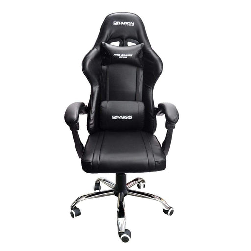 DragonWar εργονομική καρέκλα gaming GC-005 με μαξιλάρι πλάτης , αυχένα Μαύρο GL-55301 - afasia.gr