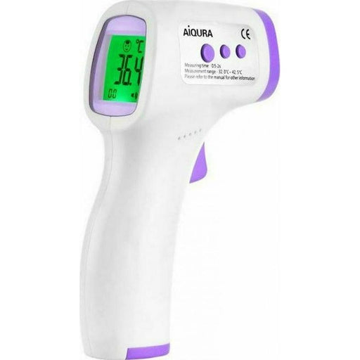 Ψηφιακό Θερμόμετρο Ακριβείας Με Υπέρυθρες Προσώπου AiQURA AD801 GL-55286 - afasia.gr