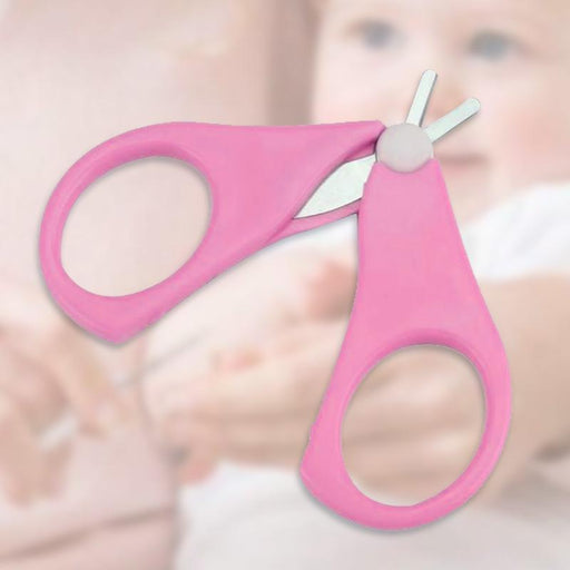 Ψαλιδάκι ασφαλείας για τα νύχια των μωρών - Ροζ GL-51717 - afasia.gr