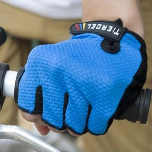 Unisex γάντια ποδηλάτου κοντά - Μπλε GL-53011 - afasia.gr