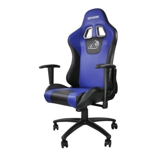 DragonWar GC-004  καρέκλα γραφείου gaming Μπλε/Μαύρο GL-55305 - afasia.gr