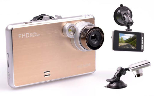 Κάμερα/DVR αυτοκινήτου FHD 1080p με LCD οθόνη 2.6" και νυχτερινή λήψη GL-22799 - afasia.gr