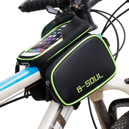 Διπλός Σάκος Σκελετού ποδηλάτου με touch screen θήκη κινητού GL-54213 - afasia.gr