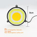 Στρογγυλά φώτα αυτοκινήτου COB LED ημέρας 12V/20W GL-52555 - afasia.gr