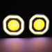 Στρογγυλά φώτα αυτοκινήτου COB LED ημέρας 12V/20W GL-52555 - afasia.gr