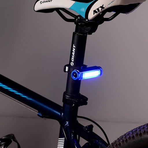 Επαναφορτιζόμενος φακός ποδηλάτου με 3 λειτουργίες 100Lm - Comet Bicycle Light - Μπλε GL-23332 - afasia.gr