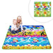 Παιδικό ισοθερμικό ταπέτο διπλής όψης Playmat 180x200cm - Beach  GL-53833 - afasia.gr