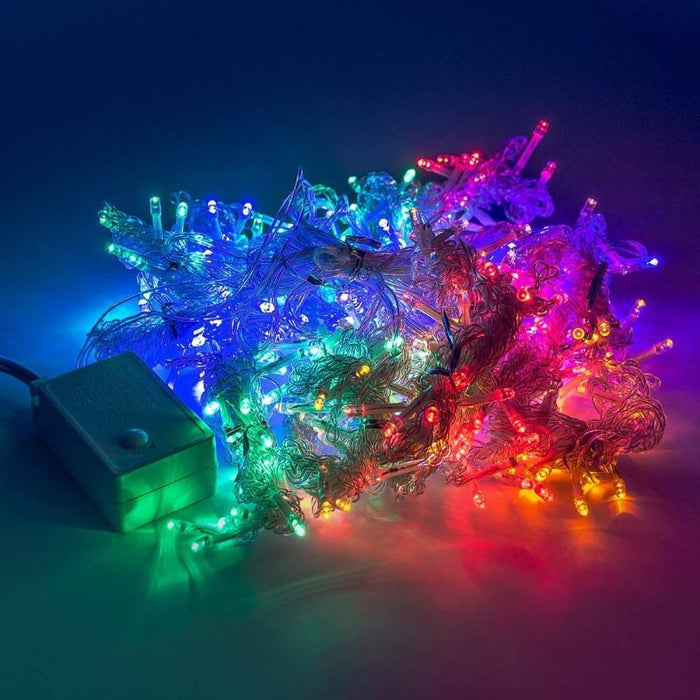 Χριστουγεννιάτικη κουρτίνα 3m με 240 led λαμπάκια  - Πολύχρωμος φωτισμός GL-53900 - afasia.gr